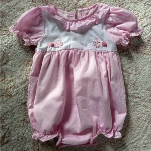 Cecil and Lou bunny bubble 9 months